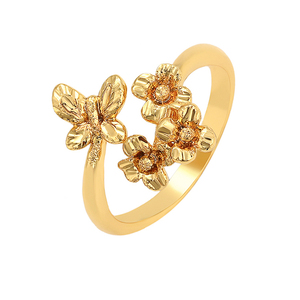 16168 xuping 24k Gold <strong>Arabic</strong> Gold Jewelry Women Fashion Adjustable Opening Custom Gold <strong>Ring</strong> - Product Image 1