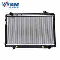 Radiateur automobile YunChi pour LANDCRUISER FZI80G 1995-1998, radiateurs 16400-66080 16400-66100 16400-66101