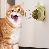 Jouet auto-toyant pour chat hérisson Zoyi avec boule de catnip, brosse de massage griffoir pour chat, jouet à mâcher pour animaux de compagnie