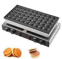 Machine à Snacks Alimentaires la Plus Populaire 2026 - Mini Crêpière Électrique / Équipement Commercial à Gaufres 50 Trous - Machine à Muffins