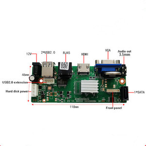 Camera Giám Sát 10 Kênh 4K Web H. 265 + Nhận Diện Khuôn Mặt Camera Giám Sát NVR Bo Mạch Chủ 8010S-KL-V2 - Product Image 4