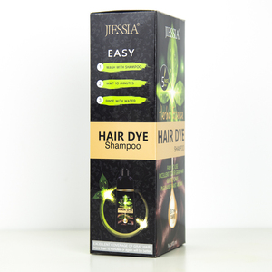 Herbal Color Vip Marca personalizada Fabricante OEM 5 minutos Sin amoníaco Etiqueta Privada Permanente Champú para teñir el cabello negro - Product Image 4