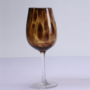 Verres à vin en vente chaude avec imprimé léopard, <span class=keywords><strong>gobelet</strong></span> à motif léopard et ensemble de verres à vin sans pied - Product Image 5