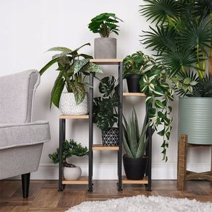 <span class=keywords><strong>Escalera</strong></span> <span class=keywords><strong>de</strong></span> hierro estilo <span class=keywords><strong>madera</strong></span> soporte para plantas estante <span class=keywords><strong>de</strong></span> flores <span class=keywords><strong>de</strong></span> pie con pies <span class=keywords><strong>de</strong></span> nivelación para sala <span class=keywords><strong>de</strong></span> estar estante <span class=keywords><strong>de</strong></span> exhibición <span class=keywords><strong>de</strong></span> macetas múltiples - Product Image 2