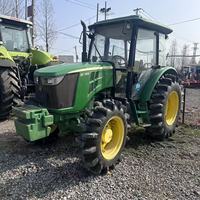 Tractor John Deere de 95 HP con Tracción en las 4 Ruedas, Usado, para Agricultura y Jardinería, Motor Diésel de 4 Cilindros, Caja de Cambios, Implementos, 4800 kg, 500-1500