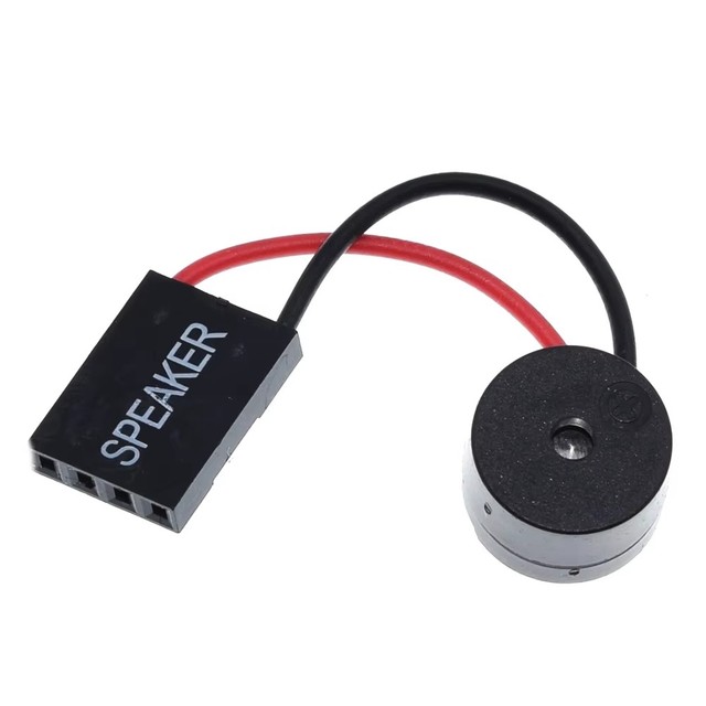 1PCS Mini Plug Speaker for PC BIOS Computer Motherboard Mini Onboard Case Buzzer Board Beep Alarm NEW