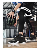 Dropshipping: Baskets Décontractées Montantes Homme, Rétro, Extérieur, en Caoutchouc, Tendance, Respirantes – Chaussures de Sport et de Basketball