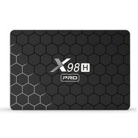 Popular X98H Pro Android TV Box 4K Ultra HD, Dispositivo de Transmisión con Wifi de Doble Banda, 2G/16G Allwinner H618, Smart TV Box para Uso Doméstico