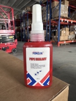 Ruban liquide PTFE 5543 50ml bleu, résistance aux températures élevées, haute viscosité, force moyenne, pour l'étanchéité et le verrouillage des tuyaux