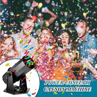 1500W grande machine à confettis de scène DMX et souffleur de papier à confettis à distance canon à confettis pour DJ Disco Dance Club Party