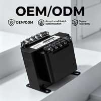 Transformateur toroïdal professionnel personnalisé à boîtier fermé BK, 220V vers 220V, monophasé, pour petites séries OEM/ODM