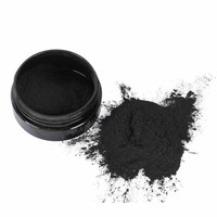 Poudre de blanchiment des dents au charbon organique activé 100% naturel de soins bucco-dentaires blancs dentaires de marque privée