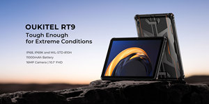 แท็บเล็ต <span class=keywords><strong>Oukitel</strong></span> RT9 หน้าจอ 10.1 นิ้ว แบตเตอรี่ขนาดใหญ่ 11000mAh แรม 6GB ความจุ 256GB ระบบ Android ทนทาน - Product Image 6
