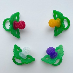 Nuovo Prodotto: Ciuccio in Silicone Alimentare per <span class=keywords><strong>Neonati</strong></span>, Anti-Succhiamento del Pollice, Giocattolo da Dentizione Colorato per Bambini Portoghesi in Fase Orale - Product Image 3