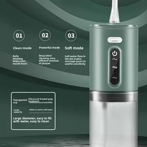 Household Battery Powered Handheld <b>Water</b> <b>Flosser</b> IPX7 Waterproof Rechargeable 5+ Pressure Levels for Effective Dental Cleaning - Product Image 5