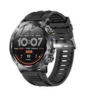 Nouveautés directes usine : Montre connectée AK82 1,8" HD, appels Bluetooth, IPX8, fréquence cardiaque, SpO2, multisports, suivi fitness, sommeil, commande vocale IA, musique, pour hommes, bracelet silicone