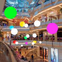 Luminaire suspendu LED moderne pour salon intérieur, jardin extérieur, restaurant, lustre en forme de boule, lampe globe