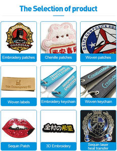 Parches de Chenilla Bordados con Logotipo OEM de la Serie <span class=keywords><strong>Mundial</strong></span> para Niñas, Diseño de Corazón y Flor, Personalizados, Termoadhesivos, Tiempo de Muestra de 1 a 3 Días - Product Image 6