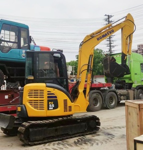 Komatsu รถขุดตีนตะขาบขนาดเล็ก PC55 5.5ตัน PC30 PC50 PC35ในสต็อกเซี่ยงไฮ้ - Product Image 3