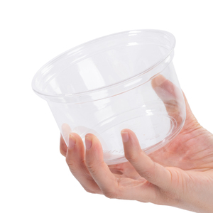 Thương Mại Dùng Một Lần Bộ Đồ Ăn Bằng Nhựa Dày Bát Trong Suốt Với Nắp Cho Thức Ăn Vật Nuôi Và Sữa Bán Buôn Takeaway Bao Bì - Product Image 1