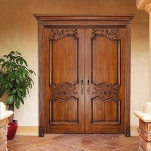 <span class=keywords><strong>Porte</strong></span> <span class=keywords><strong>en</strong></span> <span class=keywords><strong>bois</strong></span> <span class=keywords><strong>massif</strong></span> de luxe sculptée de style europé<span class=keywords><strong>en</strong></span> utilisée pour l'<span class=keywords><strong>entrée</strong></span> principale de la <span class=keywords><strong>porte</strong></span> de sécurité de la maison - Product Image 2