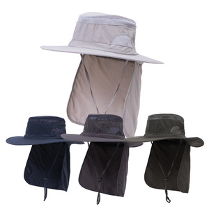 Cappello a secchiello <span class=keywords><strong>Ide</strong></span> Brim con protezione UV UPF 50+, traspirante, con protezione per il collo, per pesca, caccia, attività all'aperto, unisex, disponibile in magazzino. - Product Image 1