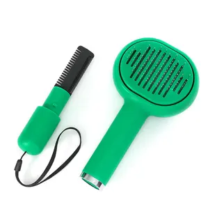 3 in1 Multifunctional Pet Grooming Slicker Massage Dog Cat Hair Lice Removal Pet Brush with Two-sided Comb