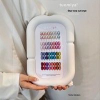 Vernis à ongles Superior Tomiya 32 couleurs Star Sea Cat's Eye Super Flash Blanc YSXH01, fixation durable de la couleur, maquillage cantonais
