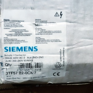 Siemens 3tf57 3tf5722-0cm7 220-240VAC nhà thầu - Product Image 4