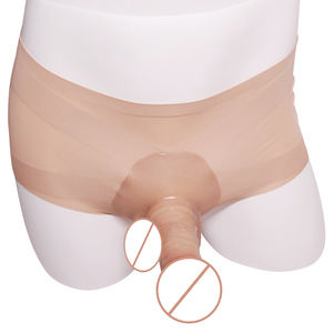 Veilige medische siliconen draagbare penisprothese, transgender-vriendelijk draagbaar seksspeeltje voor volwassenen - Product Image 6