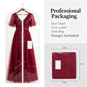 <span class=keywords><strong>Abito</strong></span> da Sera in Tulle Rosso Borgogna per <span class=keywords><strong>Donna</strong></span>: Scollo a V, Maniche Corte, Decorato con Paillettes, Vita Impero, Vestito <span class=keywords><strong>Lungo</strong></span> - Product Image 5