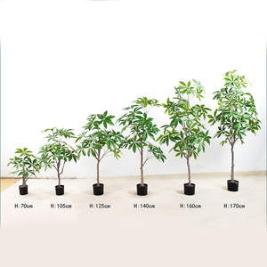 Realistico di Alta Qualità a Forma di Piede d'Anatra. <span class=keywords><strong>Albero</strong></span> della Fortuna da terra per il soggiorno. Decorazione d'Interni - Product Image 2