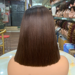 SDD Hair 10inch 5x5 Transparent <b>Lace</b> Closure Bob <b>Wig</b>,Vietnamese Raw Hair Bone Straight Short Glueless Human Hair <b>Wigs</b> Vendor - Product Image 4