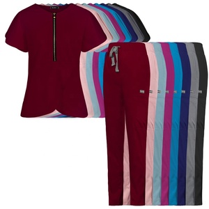 ชุดพยาบาลชุดยูนิฟอร์มพยาบาลสปาชุดพยาบาลแบบยืดได้ชุดพยาบาลทางการแพทย์มีซิป2025ขนาดพิเศษ - Product Image 4