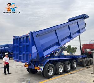 <span class=keywords><strong>Semi</strong></span>-<span class=keywords><strong>remorque</strong></span> arrière à 4 essieux de 70 tonnes avec bâche électrique pour Mali/Burkina Faso/Ghana/Côte d'Ivoire/Togo/Niger - Product Image 4