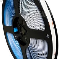 Bande lumineuse LED COB 12V flexible sans points, ruban lumineux à intensité variable pour éclairage intérieur d'hôtel