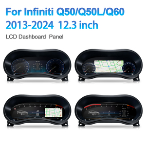 Nuevo Instrumento Digital NaviHua para Infiniti Q50/Q50L/Q60 2013-2024, Velocímetro LCD, Panel de Instrumentos Digital - Product Image 2