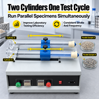 Appareil de mesure du équivalent sable pour granulats fins, machine de secouage motorisée pour le test de propreté des pierres manufacturées