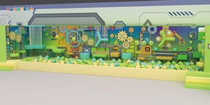 Commercial Indoor Playground Wall <strong>Games</strong> for Kids Custom <strong>Interactive</strong> Activity Panels With <strong>Climbing</strong> and Sensory Play - Product Image 2