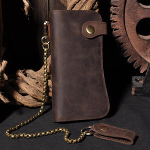 AndoBag Long <b>Wallet</b> Purse for <b>Men</b> Genuine Cow <b>Leather</b> Business Fashion Multifunctional Large Capacity Clutch bag - Product Image 2