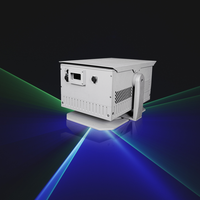 Solución Integral Profesional de Proyector Láser RGB para Animación 3D, Luz Láser de 60 Vatios para Espectáculos en Exteriores