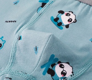 Sous-vêtements en coton pour enfants les plus populaires, caleçon et caleçon respirant pour garçon, vente en gros à motif <span class=keywords><strong>animal</strong></span> OEM ODM - Product Image 4