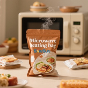 Bolsa de Embalaje para Alimentos de Comida Rápida con Diseño Personalizado, Apta para Microondas y Cocción al Vapor, Bolsa para Alimentos a Alta Temperatura - Product Image 6