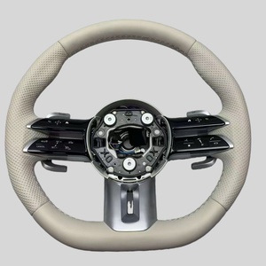 Compatible avec les modèles <span class=keywords><strong>Mercedes</strong></span>-Benz A, CLA, CLS, <span class=keywords><strong>GT</strong></span>, GLE, W176, W177, W117, W218 équipés d'un volant sport AMG de type D - Product Image 4
