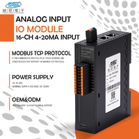 Módulo de Entrada Analógica de 16 Canales CK-TP7160, Protocolo Modbus TCP, Adquisición de Corriente y Voltaje de un Solo Extremo, Ethernet en Cascada, IO Remoto