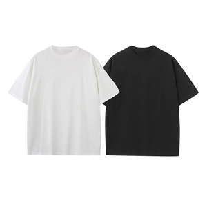 เสื้อยืดคอกลมผ้าฝ้าย 100% ทรงหลวม ระบายอากาศได้ดี สีขาว เหมาะสำหรับออกกำลังกาย วิ่ง หรือใส่ลำลองในฤดูร้อนสำหรับผู้ชาย - Product Image 1