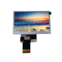 Petit module LCD TFT IPS de 4.3 pouces Interface RVB LED Panneau d'écran tactile capacitif résistif Modules LCD d'affichage à cristaux liquides