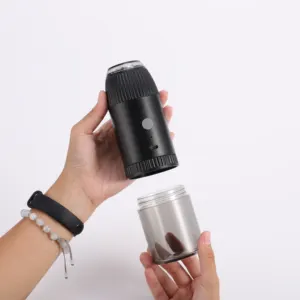 USB Rechargeable Factory New Design Gravity Automatic Salt Pepper Grinder With Lighting