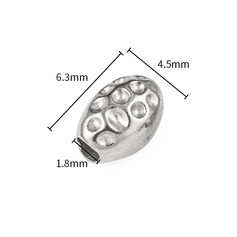 Acier A2739, trou de 4,5 x 6,3 mm, épaisseur 1,8 mm