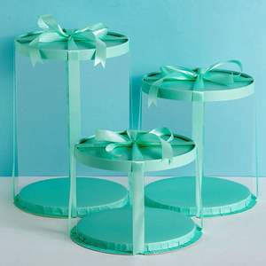 ข้อเสนอพิเศษ จำกัดเวลา ลดราคาซื้อจำนวนมาก โปรแกรมแลกเปลี่ยนสินค้า  แนะนำเป็นอย่างยิ่ง กล่องสำหรับใส่เค้ก - Product Image 1